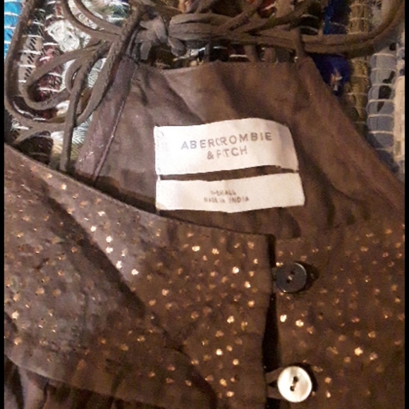 Abercrombie & Fitch brown racerback camisole  XS - Picture 5 of 5